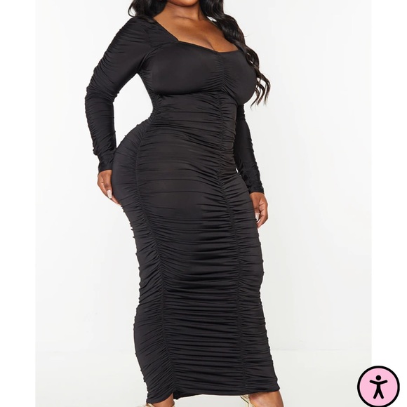 Black PLT Dress - Picture 3 of 6